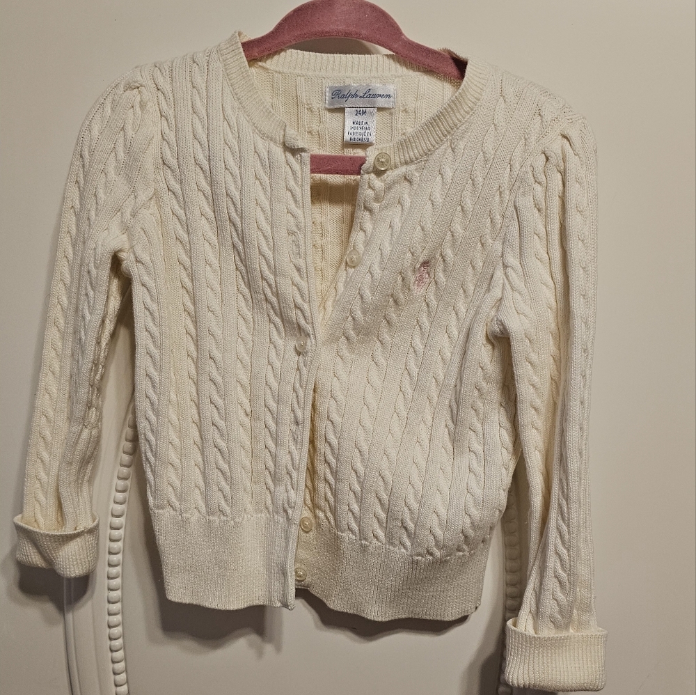 Ralph Lauren toddler cardigan